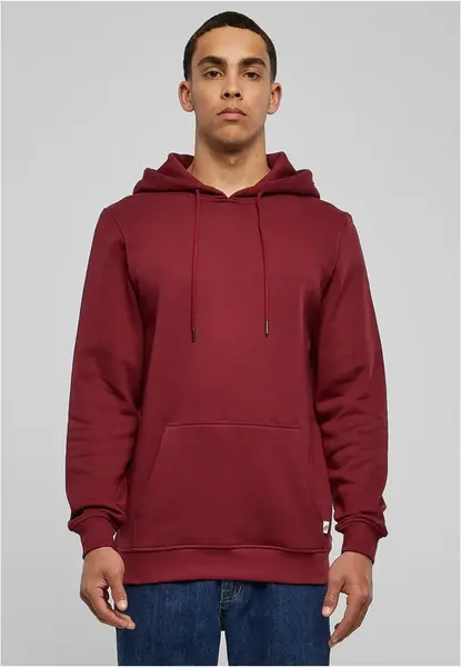 Bio Basic Hoody vínová