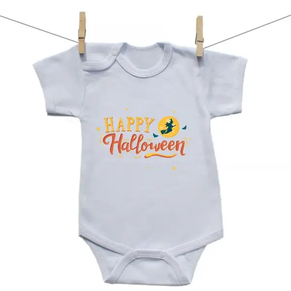 Boodyy Body s krátkym rukávom Happy Halloween 92 (18-24 mesiacov)