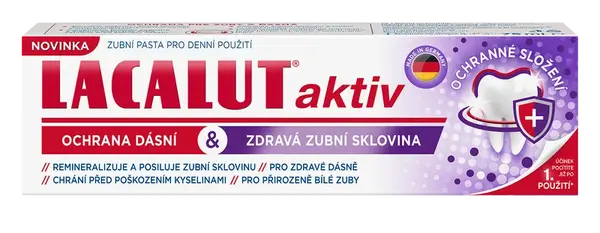 LACALUT aktiv ochrana ďasien & zdr. sklovina