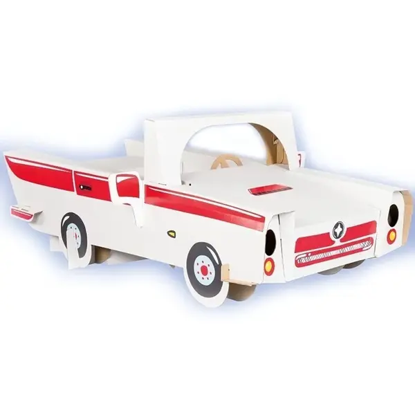 Detské kartónové auto Cabrio