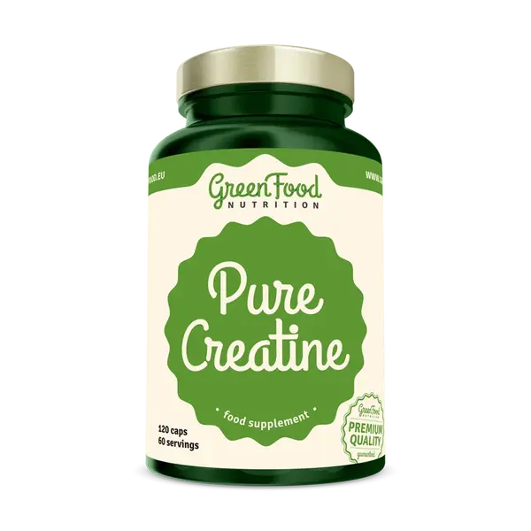 GreenFood Nutrition Pure Creatine 120cps
