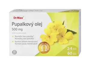 Dr.Max Pupalkový olej 500 mg