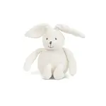 Pletený zajko Baddy BIMBIDREAMS - biely