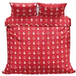 Bavlnené obliečky Červená kotva