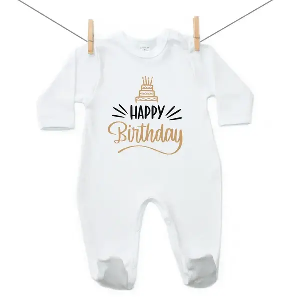 Boodyy Overal Happy birthday 92 (18-24 mesiacov)