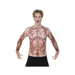 Smiffys Smiffys Pánske Tričko Halloween Jazvy M