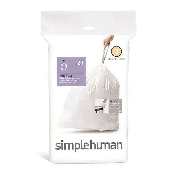 Simplehuman Sáčky do odpadkového koše Typ Q 50-65 l 20 ks