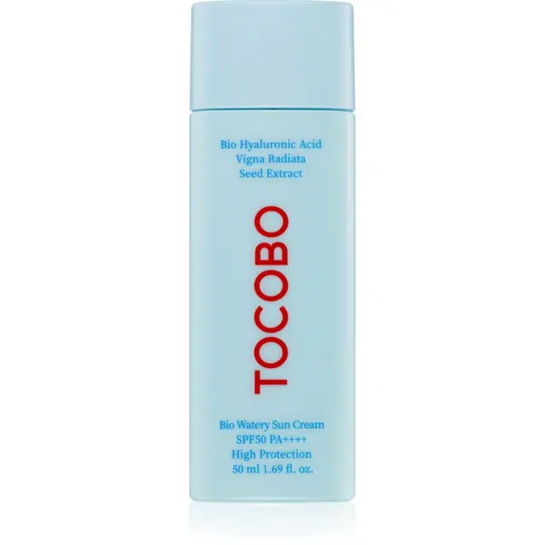 TOCOBO Bio Watery Sun Cream lehký hydratační gelový krém SPF 50+ 50 ml
