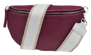 NovaKabelka.cz Reni Grande Bordo s přídavným popruhem VI