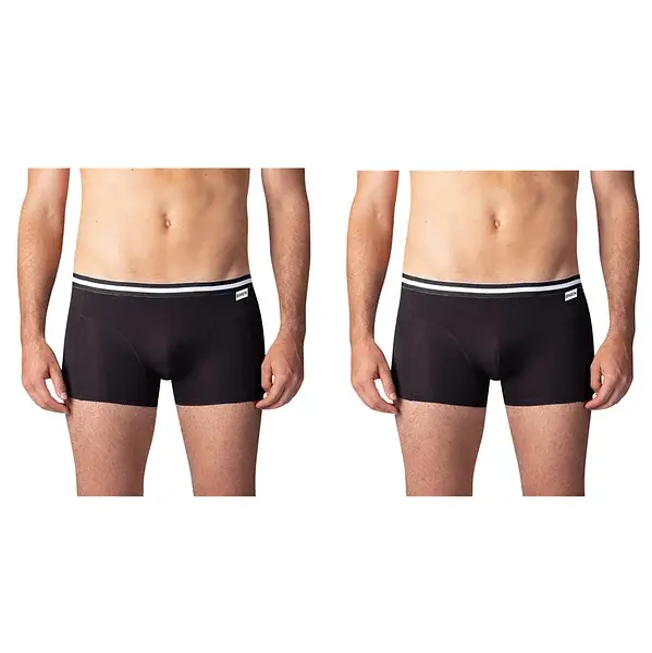 Bellinda 
COTTON STRETCH BOXER 2x - Double pack of cotton boxer shorts - black
