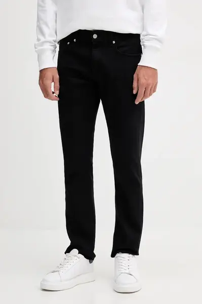 Džíny Calvin Klein Jeans pánské, černá barva, J30J323687