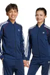 Dětská mikina adidas Originals tmavomodrá barva, s aplikací, JV8563