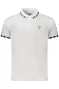 Bílé pánské polo triko GUESS JEANS