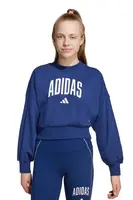 Dětská mikina adidas tmavomodrá barva, vzorovaná, JM1535