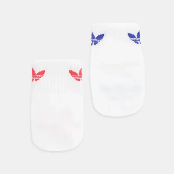 Dětské ponožky adidas Originals 2-pack bílá barva, JW0308