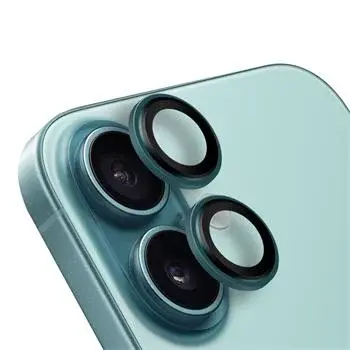 OBAL:ME ochrana čoček pro Apple iPhone 16/16 Plus, teal