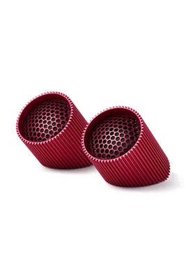 Sada magnetických bluetooth reproduktorů Lexon Ray Speaker 2-pack červená barva