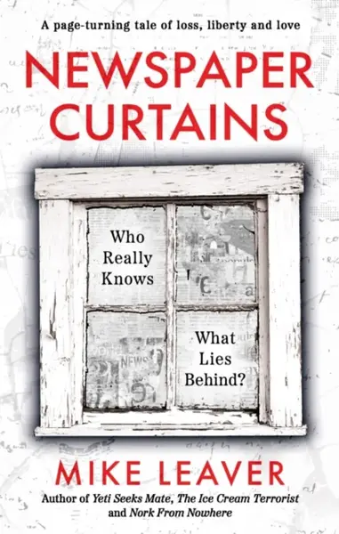 Newspaper Curtains - Mike Leaver