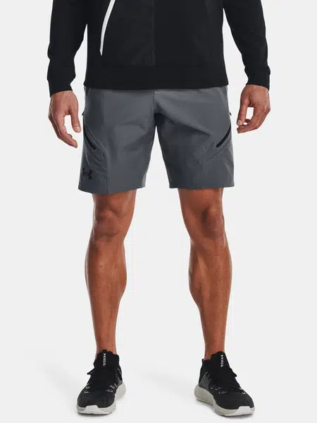 Men's Under Armour UA Unstoppable Cargo Shorts-GRY - Mens