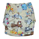 GaGa's pleny Látková plena AIO Kočky na suchý zip