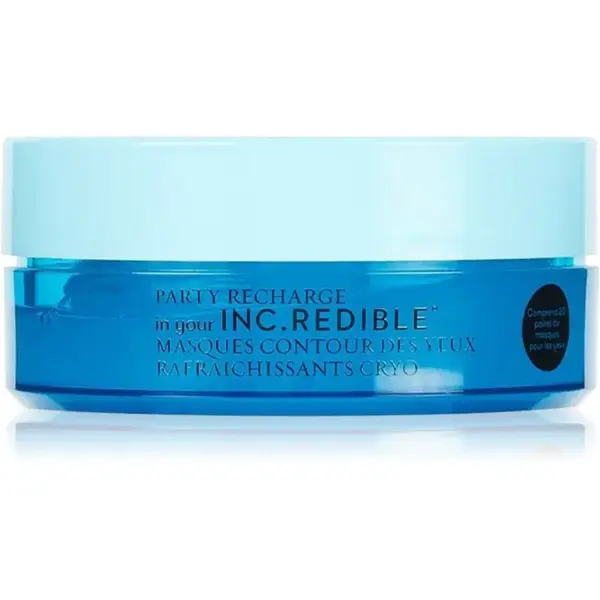 Nails Inc. Party Recharge hydrogélová maska na očné okolie s chladivým účinkom 20 pár