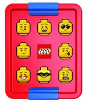 LEGO ICONIC Classic box na svačinu - červená/modrá