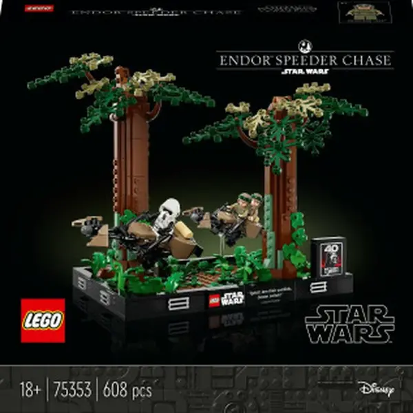 Honička spídrů na planetě Endor™ – diorama - Star Wars (75353)