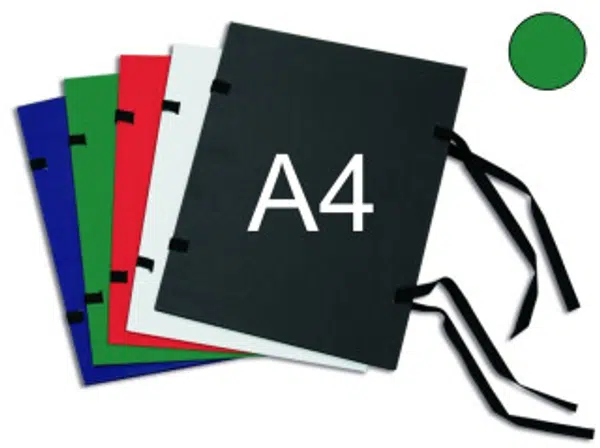 Spisová deska A4 barevná-zelená