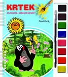 Omalovánky s vodovými barvami a štětcem - Krtek 3 - KRTEK (AK7431) - Zdeněk Miler