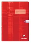 Školní sešit Clairefontaine Metric A4 "445" čtverečkovaný, 40 listů CZ/SK, červený