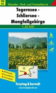 WKD 6 Tegernsee, Schliersee 1:50 000 / turistická mapa