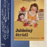 Jablečný štrúdl (čaj bio, ovocná směs s kořením, porcovaný, 45 g)