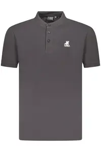 Pánske čierne polokošele s krátkym rukávom