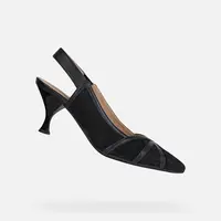 Black women's pumps Geox Elisangel Mid - Women's