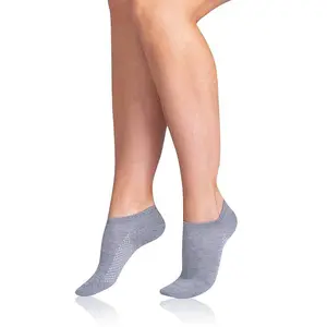 Bellinda 
BAMBUS AIR LADIES IN-SHOE SOCKS - Krátke dámske bambusové ponožky - sivá