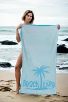 29054 Dewberry Beach Towel 70x140-BLUE