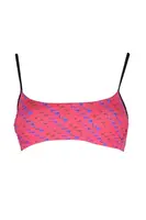 Červený vrchný diel bikín KARL LAGERFELD