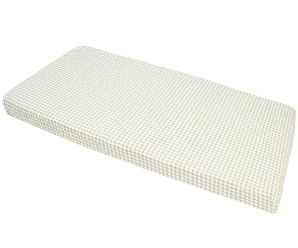 Medi Partners Fitted sheet for a bed 120x60 – cotton – Checkered