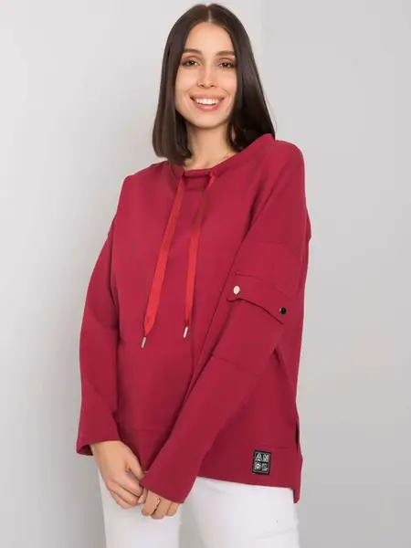 Blouse-RV-BZ-7228.64-burgundy