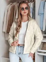 Dámska prechodná obojstranná bunda SYLVIAN biela