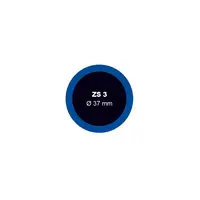 Záplata ZS na opravu duší, kulatá, různé velikosti - Ferdus Varianta: ZS 3 na opravu duší průměr 37 mm. 100 ks