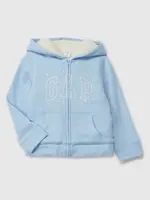 GAP Baby sherpa mikina s logem - Holky