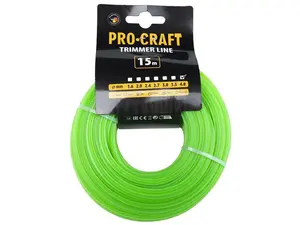 Struna PROCRAFT ZL 4mm 15m hvězdicová