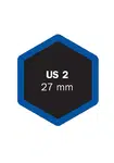 Univerzální opravná vložka US 2 27 mm - 1 kus - Ferdus 4.24 Varianta: US 2 27 mm. 50 ks
