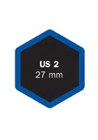 Univerzální opravná vložka US 2 27 mm - 1 kus - Ferdus 4.24 Varianta: US 2 27 mm. 50 ks