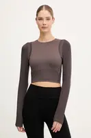 Tričko na jógu s dlouhým rukávem On Studio