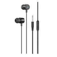 Sluchátka iPEAX 3,5mm Jack Black