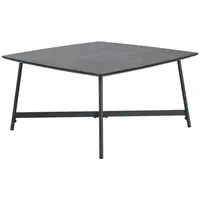 MID.YOU KONFERENČNÍ STOLEK, šedá, kov, kompozitní dřevo, 80/80/42 cm