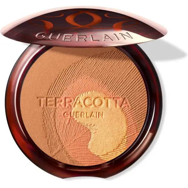 GUERLAIN Majestic Feathers Terracotta bronzující rozjasňující pudr limitovaná edice odstín Peacock 10 g