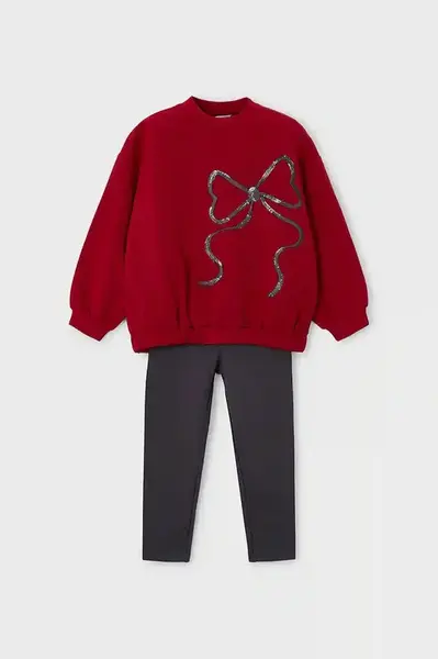 Dětská tepláková souprava Mayoral červená barva, 4720